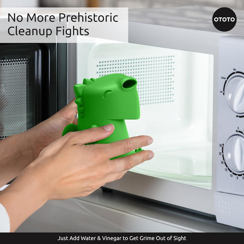 OTOTO NEW Dracowave Microwave Cleaner - Dragon Microwave Steam Cleaner, Cleans Grime in Minutes with Water and Vinegar