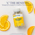 SOLARAY Liposomal Vitamin C 500mg, Enhanced Absorption Blend with Fatty Acids, 100 VegCaps, 60-Day Guarantee