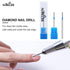 NMKL38 Diamond Bit Small Barrel Shape Electric Nail Drill - Cuticle Cleaner Tool for Manicure Kit