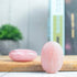 55-60mm Pink Agate Palm Stone, Worry Stone Natural Chakra Healing, Hand Carved Crystal for Meditation