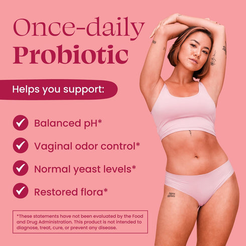 Optimal Prime Vaginal Probiotics for Women, 120 Capsules, with Prebiotics, Cranberry Extract, Supports Healthy Vaginal