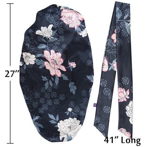 Oversize Bonnet for Braids, Extra Large Sleep Caps for Women