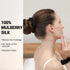 ZIMASILK 100% Mulberry Silk Hair Scrunchies, Best for Women and Girls, 19 Momme Elastic Hair Bands for Ponytail Holder