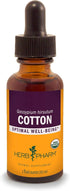 Herb Pharm Certified Organic Cotton Root Liquid Extract - 1 Fl Oz