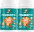 Probiotics for Women & Men, 300 Billion CFU, 24 Strains Probiotic + 15 Organic Herbs Prebiotics Blend, 2 Months Supply