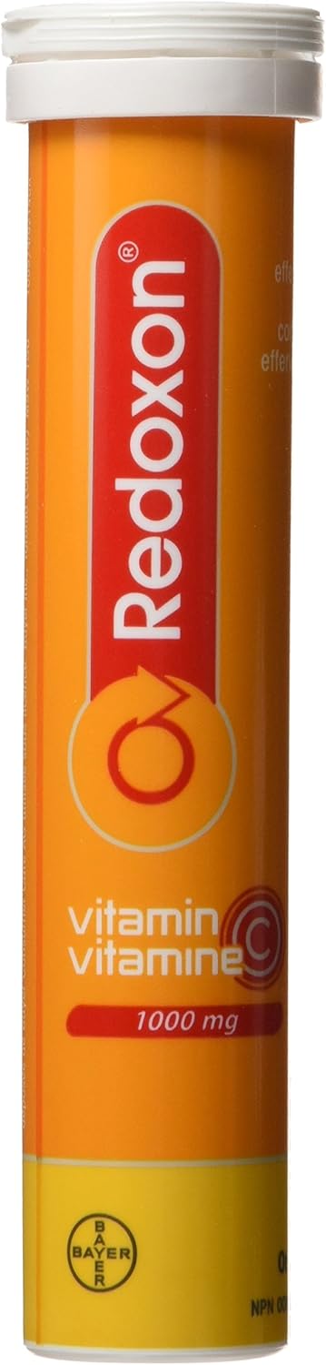 Redoxon Orange Vitamin C Effervescent Tablets, 15 Orange Tablets