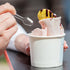 500 Pcs Disposable Clear Plastic Mini Spoons, 3 Inch Tasting Spoons for Crafts, Sampling, Ice Cream