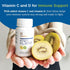Xtendlife Kiwi-Klenz Natural Prebiotic with Enzyme, Soluble Fiber & Prebiotics - 60 Vegetarian Capsules