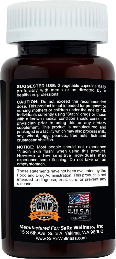 Clinical Daily Cholesterol Care Supplement - Vegan Plant Sterols for Cholesterol Support, 60 Capsules