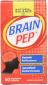 Natural Balance Brain Pep | Brain Function Supplement with Ginkgo Biloba, Kola Nut | 60 Capsules for Improved Memory,