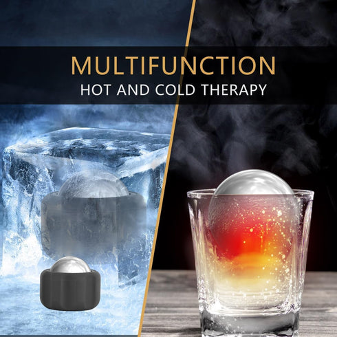 weybaihe Cryosphere Cold Massage Roller Ball-Massage ice Ball, Cold and Hot Massage Ball, Lymphatic Drainage Massager