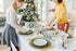 Trendables 40 Set 20 10" 20 8" Christmas Plates Disposable Heavy Duty Pcs Christmas Dinnerware Green Plates Disposable