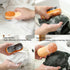 Two-Sided Laundry Stain Remover Brush, Soft Bristle for Scrubbing Tough Stains on Delicate Fabrics, Easy to Grip Blue
