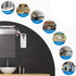 Automatic Wall-Mounted Fragrance Sprayer with Timer, Air Freshener Perfume for Home, Office, Hotel, Public Places, White