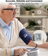 Blood Pressure Monitor for Home Use, AILE 111 Blood Pressure Machine, Adjustable Cuff, Voice Broadcast, Accurate Monitor