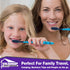 100 Bulk Travel Toothbrushes | Portable Individually Wrapped Toothbrush for Adults & Children | Disposable Soft Bristle