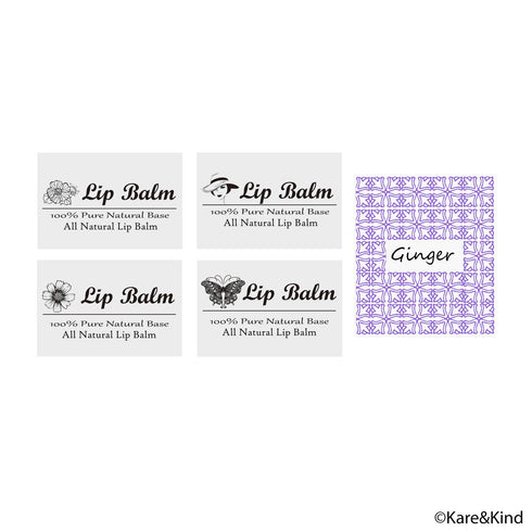 Lip Balm Container Tubes, 50-Pack, DIY, Purple, 3/16 Oz (5.5 ml), Includes 50 Writable & 50 Printed Stickers