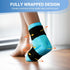 Comfytemp Large Ankle Foot Ice Pack Wrap, FSA HSA Eligible for Plantar Fasciitis Relief, Hot & Cold Therapy
