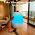 Uuffoo Sound Machine - White Noise Machine with Bluetooth Speaker and Night Light RGB, App Control, Portable Sleep