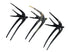 Marycrafts Handmade Buffalo Horn Swallow Bird Hair Fork Hair Sticks Accessories (Style 2)