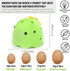 MOSOPHY Silicone Egg Washer - Cute Dinosaur Egg Cleaner for Fresh Eggs, Fruits & Veggies, Ideal for Homesteaders