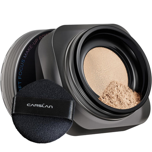 Soft Focus Loose Setting Powder, Lightweight Oil Control Face Powder, 24H Longlasting Talc Free Makeup, 05 Natural
