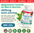 Magnesium Taurate 400mg, 200 Capsules, High Absorption for Sleep, Heart Health, Joint Supplement for Women and Men