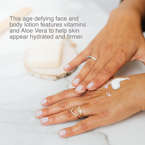 Pharmagel Firma Derm Anti-Aging Lotion, 8.5 fl oz, Daily Vitamin A+C+E Moisturizer for Skin