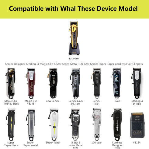 Replacement Wahl 8164 Charger Cord for 5 Star Series Cordless Magic Clipper Model 8148/8148-700/8164
