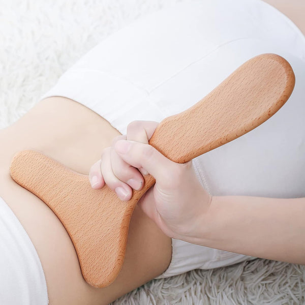 Komogir Wood Therapy Massage Tool Wooden Lymphatic Drainage Massager Body Sculpting Tools