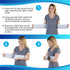 NYOrtho Rib Brace for Women, Chest Compression Wrap for Ribs, Fits 45"-60", Made in USA