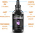 Vitamin B6 Liquid Drops - 17 mg, 30 Day Supply - Supports Brain Function, Immune System, Gluten Free