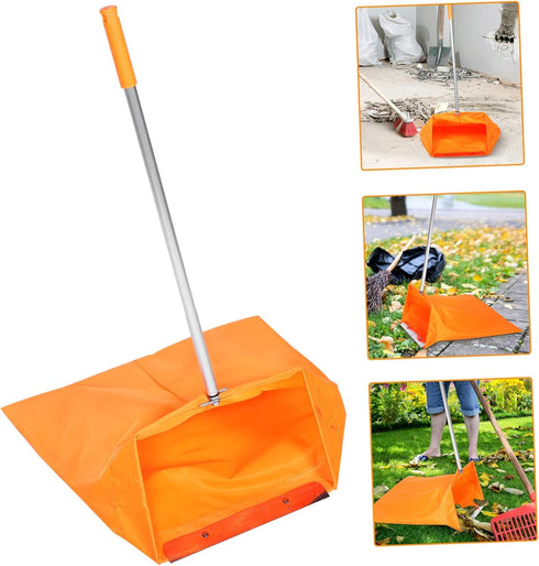 Heavy Duty Dust Pan for Home Tools, Long Handled Dustpans, Garden Dustpans, Sanitation Tool, Garbage Clamp