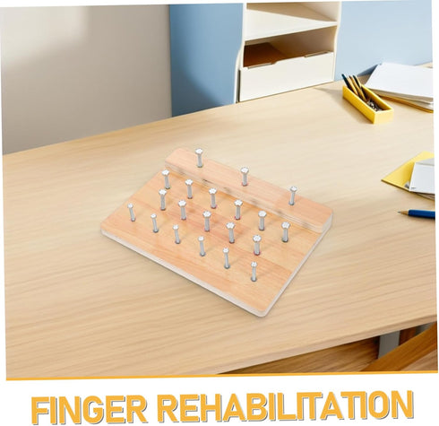 VICASKY Finger Motor Skills Pegboard One Handed Adaptive Equipment for Hand Therapy Occupational Therapy Equipment Hand
