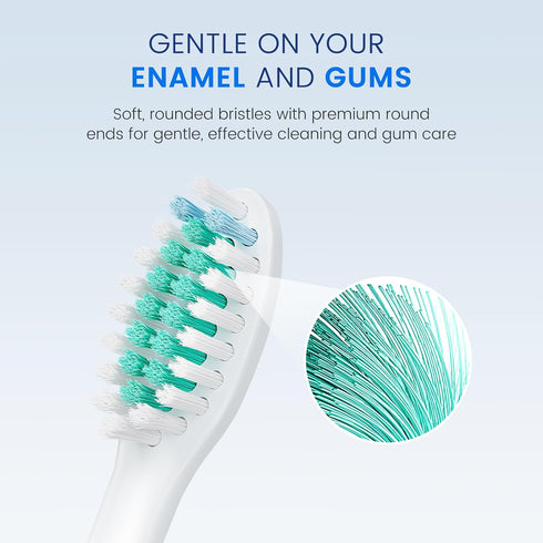 inFein 8-Pack 2 3 Replacement Toothbrush Heads for Philips Sonicare, Sonicare Compatible Brush Heads, Fits