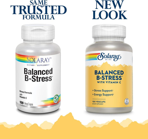 Solaray B-Stress Supplement | 100 Count