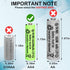 Lombaour 1.2v 300mAh Light(10 Packs) NIMH AAA Long Life Low Self Discharge Batteries,Triple A Rechargeable Pre-Charged