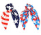 Women Hairbands, Elastic Running Sport Headband Accessories for 4th of July Stars Stripes Headwrap TS06N