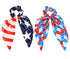 Women Hairbands, Elastic Running Sport Headband Accessories for 4th of July Stars Stripes Headwrap TS06N