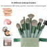 Koccido Makeup Brushes - 30 Pcs Makeup Kit, Foundation & Eyeshadow Brushes Set (Green)