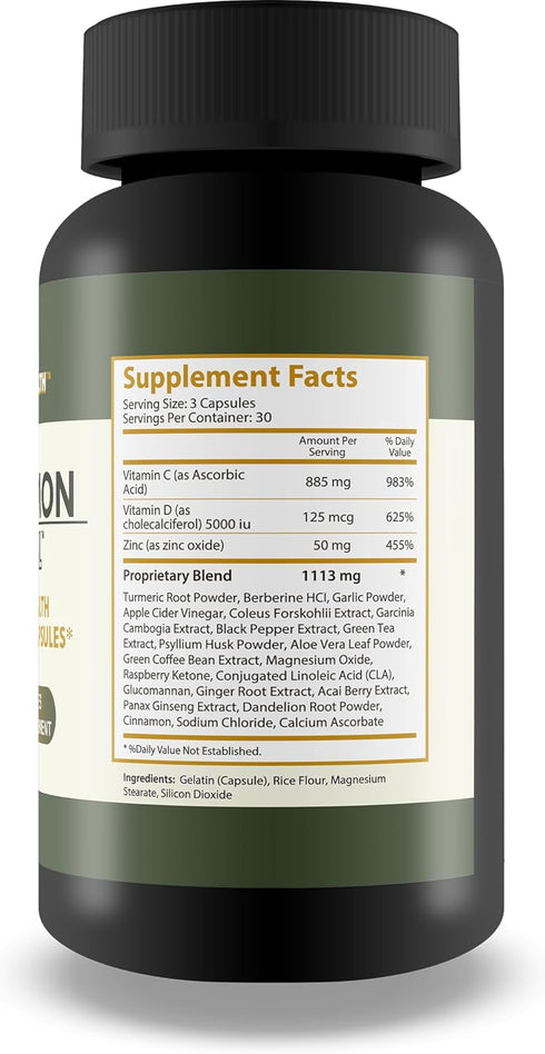 Cinnamon Ritual - Best Cinnamon Supplement for Blood Support - Capsules for Sugar Health & Blood Health