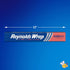 Packets 12 Inches 200 Reynolds Wrap Everyday Strength Aluminum Foil Roll, Freezer and Grill Safe, Great for Foil
