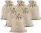 25/50/100PCS Burlap Gift Bags, Lucky Monet Wedding Hessian Jute Bags with Drawstring for Birthday, Party, Wedding