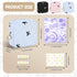 Quilted Menstrual Pad Pouch for Teens - Stylish Sanitary Napkin Storage Bag (Blue)
