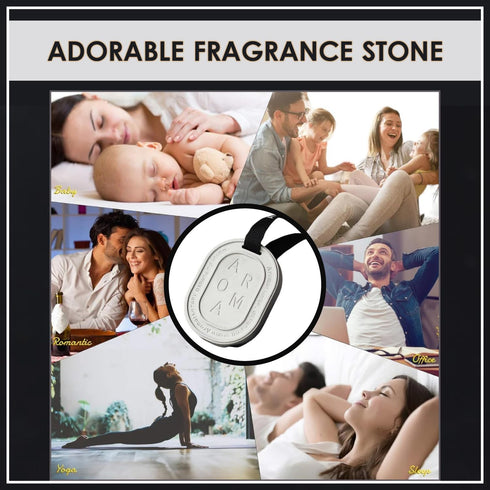 HOME ARCHIVE Aroma Diffuser with Aromatherapy Fragrant Oil Diffusers for Home Room Decor Fig Fragrance (Aroma Stone
