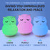RAINLAX 4-7-8 3 1 Mindfulness 'Breathing Owl' | Guided Visual Meditation Breathing Light | in Device with Night Light