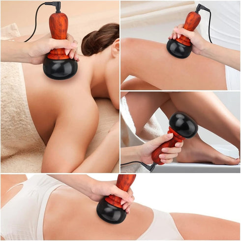 VEXIGO Electric Massager Gua Sha Hot Stone, Scraping Back Heat Massage Tool Scraping Your face Massage Relax The Skin