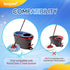 KEEPOW Scrub Brush for O Ceda RinseClean 2 Tank System, Shower Floor Scrubber for Bathroom Kitchen Wall Tile (1 Pack)