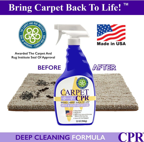 2-in-1 Spot & Stain Remover, 32oz, Eliminates Stains & Odors on Carpet, Rugs, & Car Mats