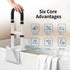 YUAN LIN 3.1 6.7 Inch 300 lbs Adjustable Bathtub Handle and Grab Bar, Bathtub Safety Rail with Non-Slip Grip